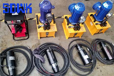 電動(dòng)錨索張拉機具